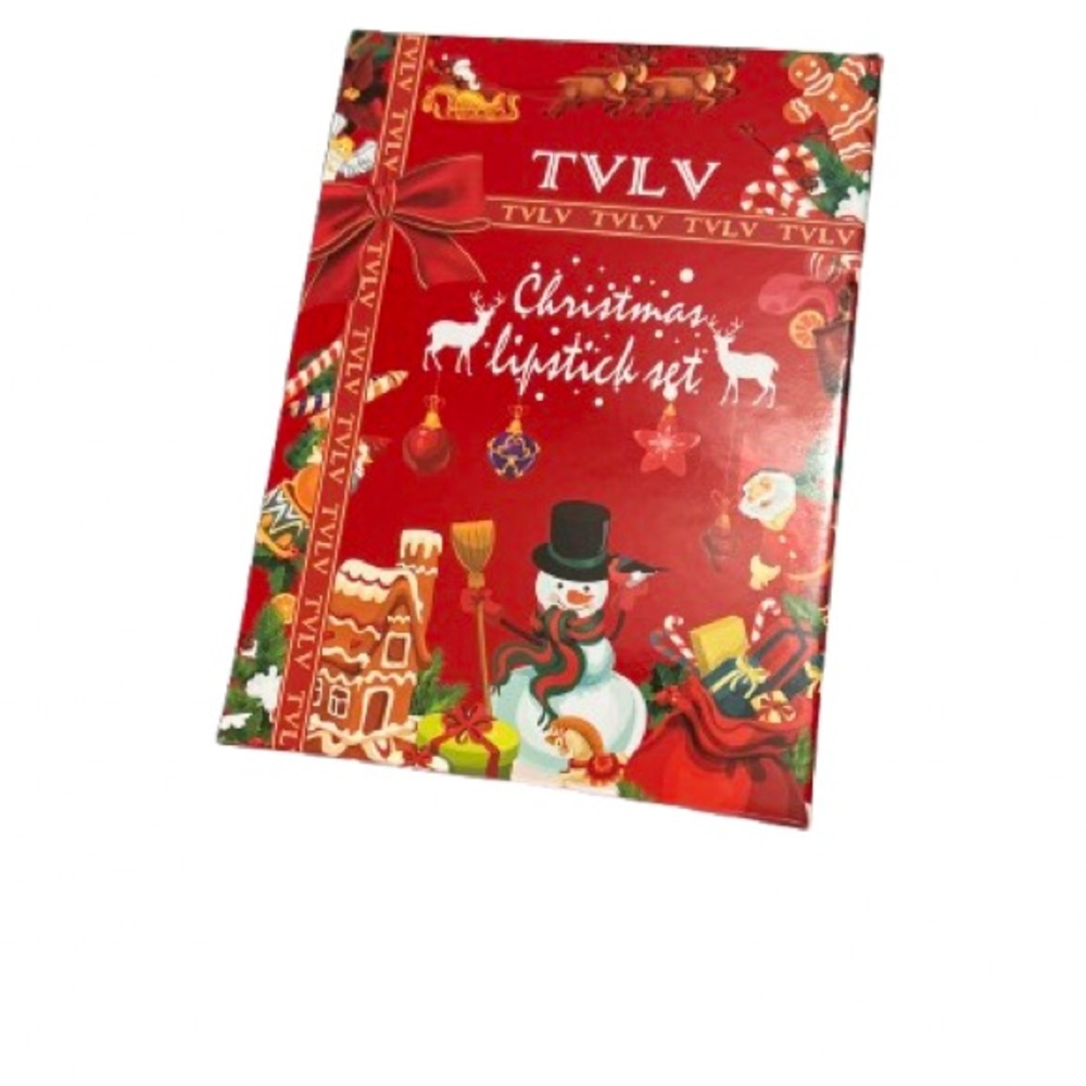 #794 TVLV Christmas Lipstick Set - Festive Red